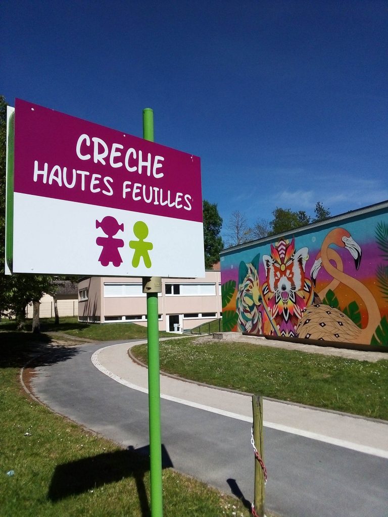 Structure Petite Enfance Reims La crèche Hautes-Feuilles s’embellit d ...