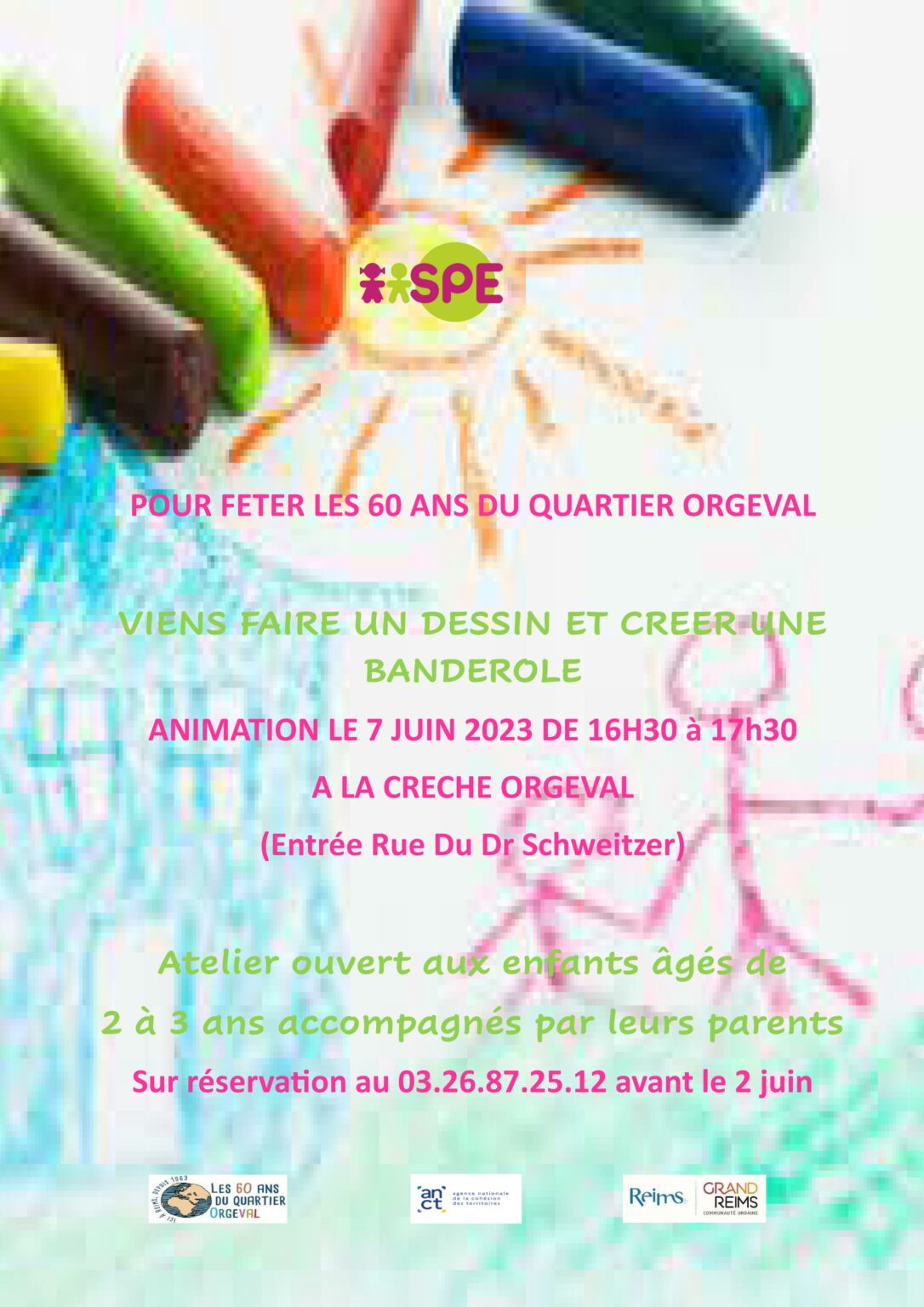 Structure Petite Enfance Reims La crèche Orgeval fête les 60 ans du ...