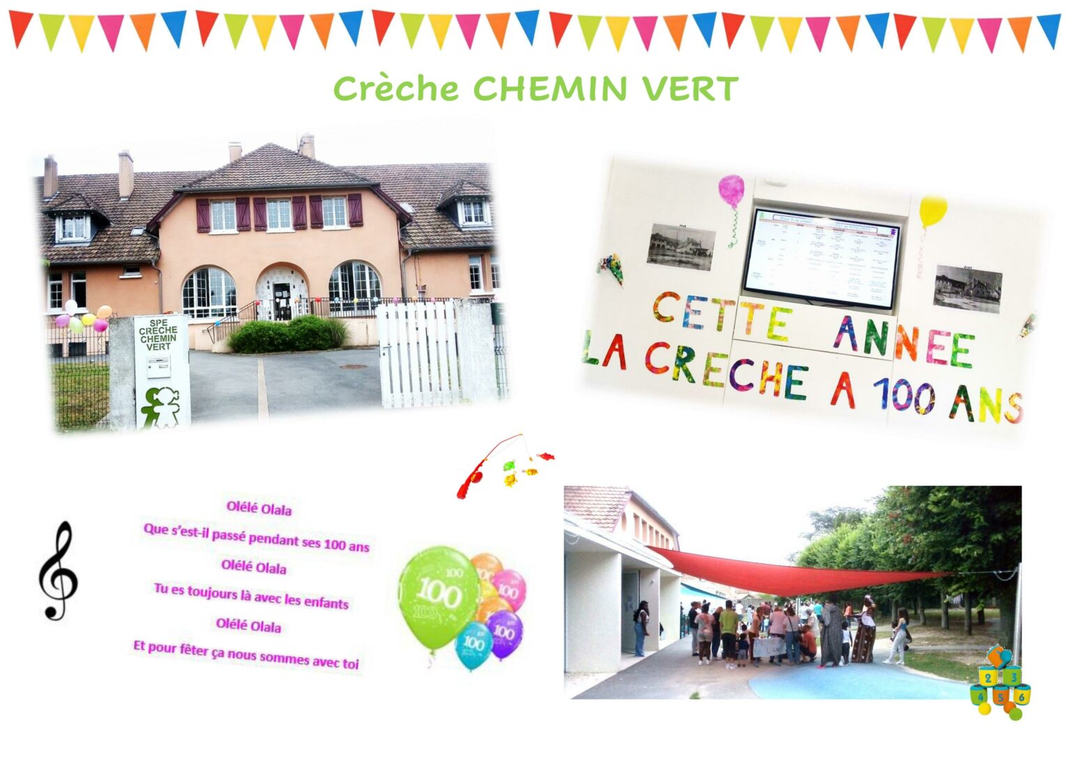 Structure Petite Enfance Reims La crèche Chemin Vert fête ses 100 ans ...